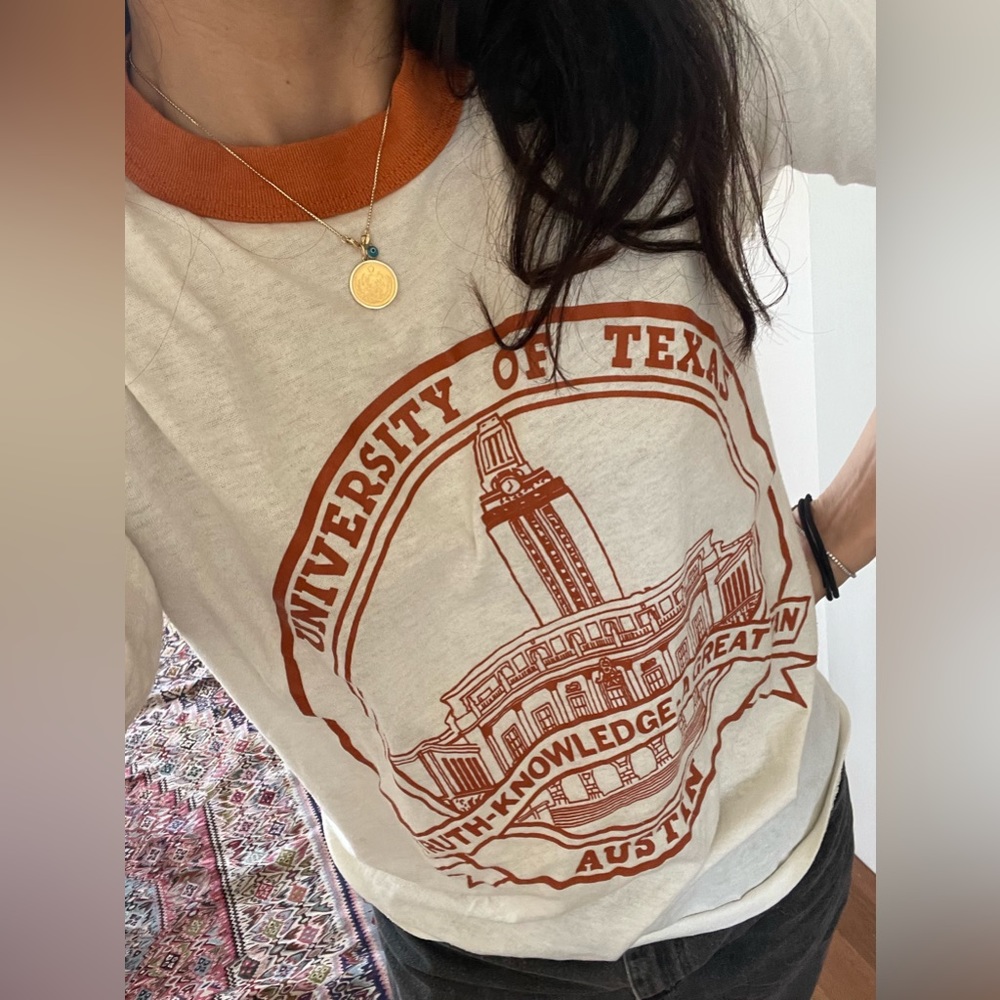 True authentic 70s vintage University of Texas Austin Softee t-shirt! UT